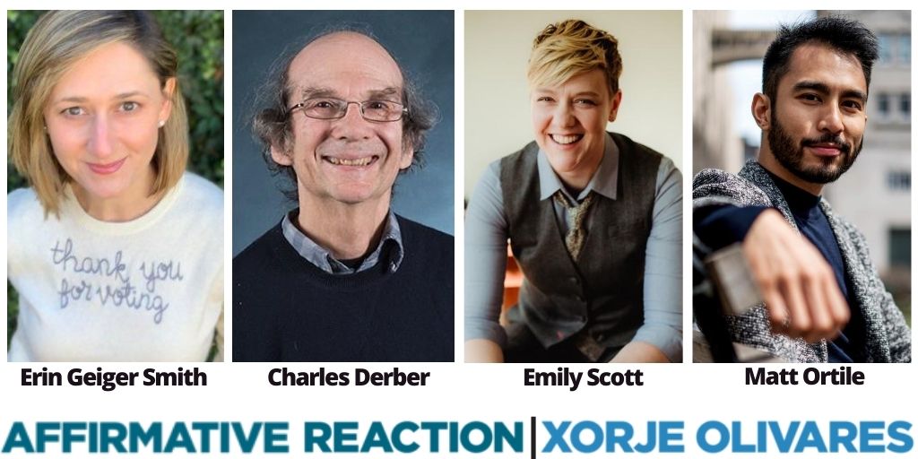 XorjeO's tweet photo. A day of authors on #AffirmativeReaction tomorrow:
- @erin_gs | 'Thank You for Voting'
- Charles Derber | 'Turnout!'
- @Broken_Bread | 'For All Who Hunger'
- Matt @Ortile | 'The Groom Will Keep His Name'
โฐSat. 12-2pET
๐ป@SXMProgress | https://t.co/OZPx16gAR0 https://t.co/nv2yFNBLgD