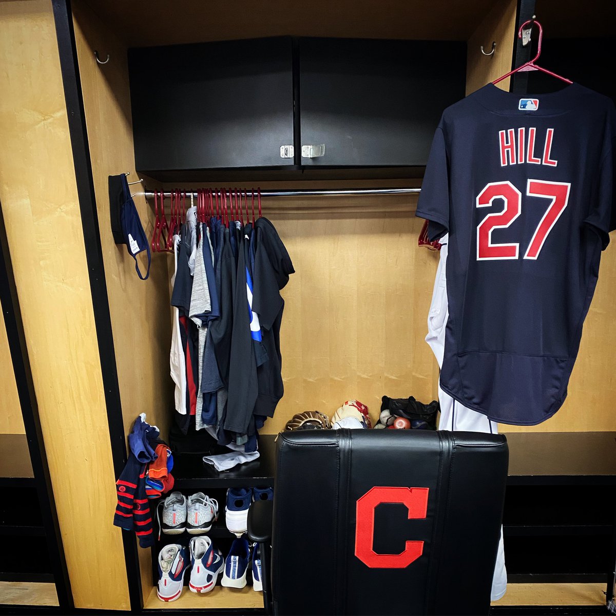 CamPrice_'s tweet photo. Weird times, but ready to rock for #openingday with the squad! @Indians https://t.co/NPXD97LQrQ