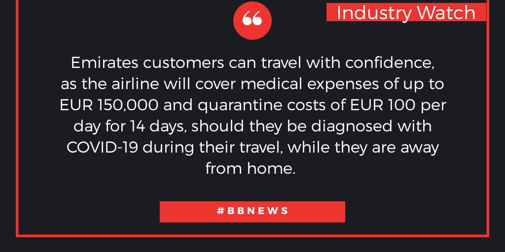 bhavanabhatia's tweet photo. And this is why @emirates is one of my preferred airlines. Covering medical expenses upto EUR 1,50,000 &amp; Quarantine Cost of EUR 100 per day for 14 days if diagnosed with COVID-19 

#travel #airlines #bbnews #industrywatch #COVID__19 #COVID19 #emirates #Flyingupdate https://t.co/EddHvSl5gN