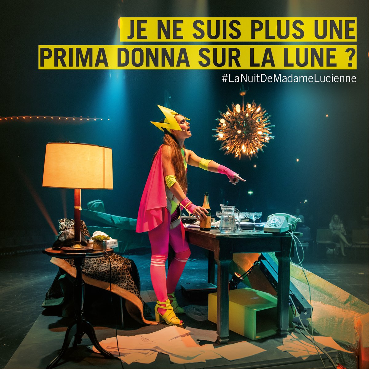 LeQuai's tweet photo. Si vous êtes à #Angers cet été, retrouvez nous dans la spirale infernale et réjouissante de #LaNuitDeMadameLucienne de #Copi mise en scène #ThomasJolly 
⚡️Vous serez contents de savoir qu'il reste quelques places !
RESA 02 41 22 20 20
tarifs 5/8/12€☀️
#QuaiLete #CultureAngers https://t.co/sIP69wGagn