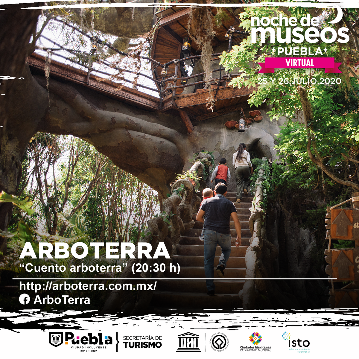 Noche_de_Museos's tweet photo. El próximo sábado 25 de julio #QuédateEnCasa y disfruta  #NocheDeMuseos ✨🖼️🏦

No te pierdas los especiales que prepararon 👨🏽👩🏻‍🦰👧🏻 👦 @MuseoViviente, @AutomovilPuebla @secretos_puebla y @Arbo_Terra 
 
Conéctate al Facebook de @VisitaPuebla: https://t.co/r8DJaDlrEf https://t.co/MGn7lv4x9n
