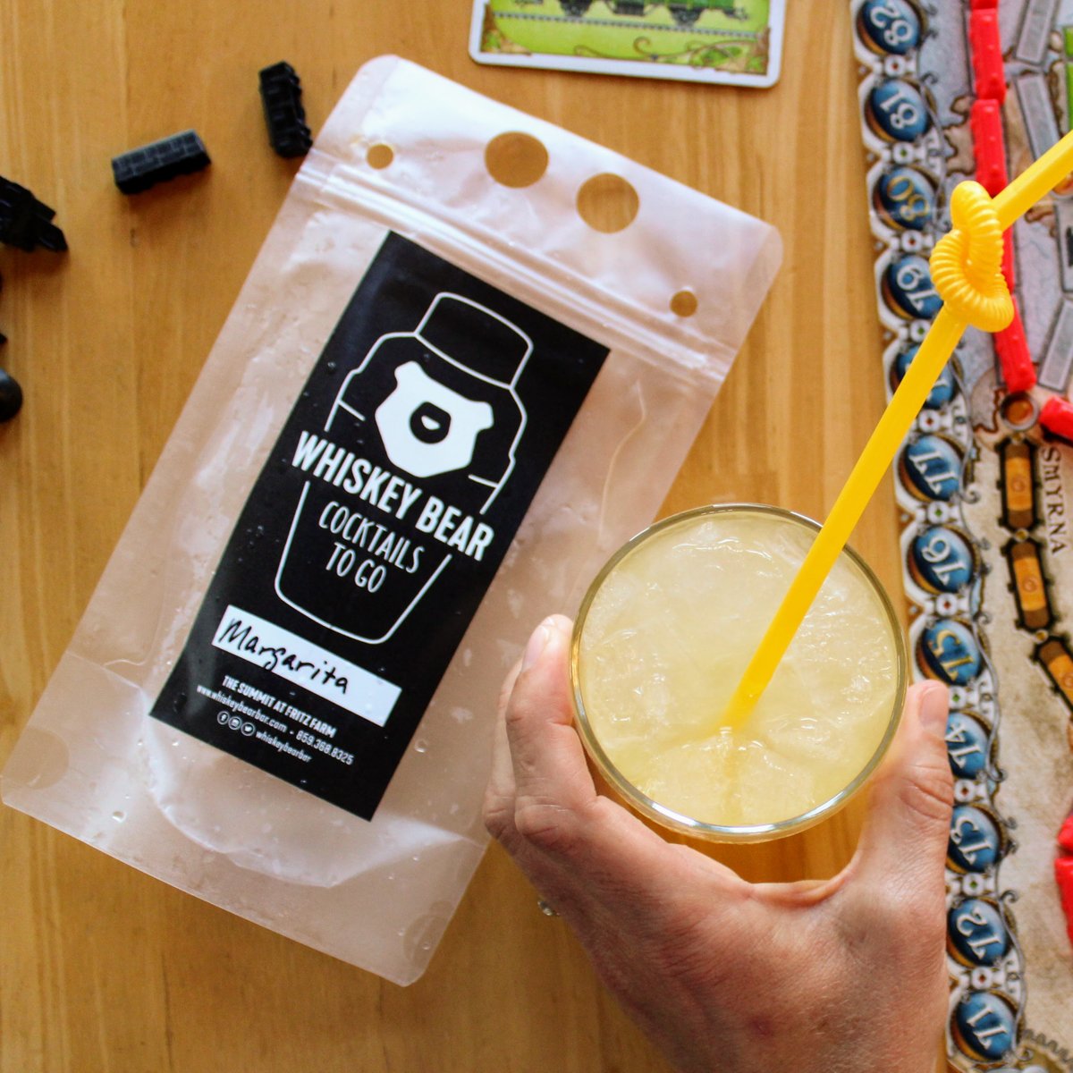 Happy #NationalTequilaDay🍹☀️ Whether you're celebrating with us or relaxing at home, we've got you covered! Order online at togo.whiskeybearbar.com #cocktailstogo #cheersyall #supportlocalky