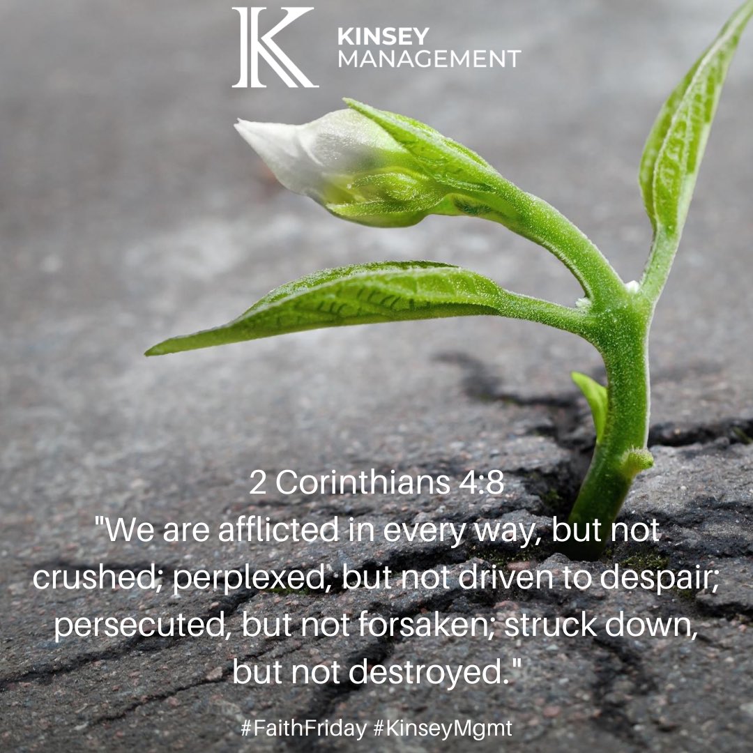 KinseyMgmt's tweet image. #NeverGiveUp #KinseyMgmt #WeMakeWorkBetter