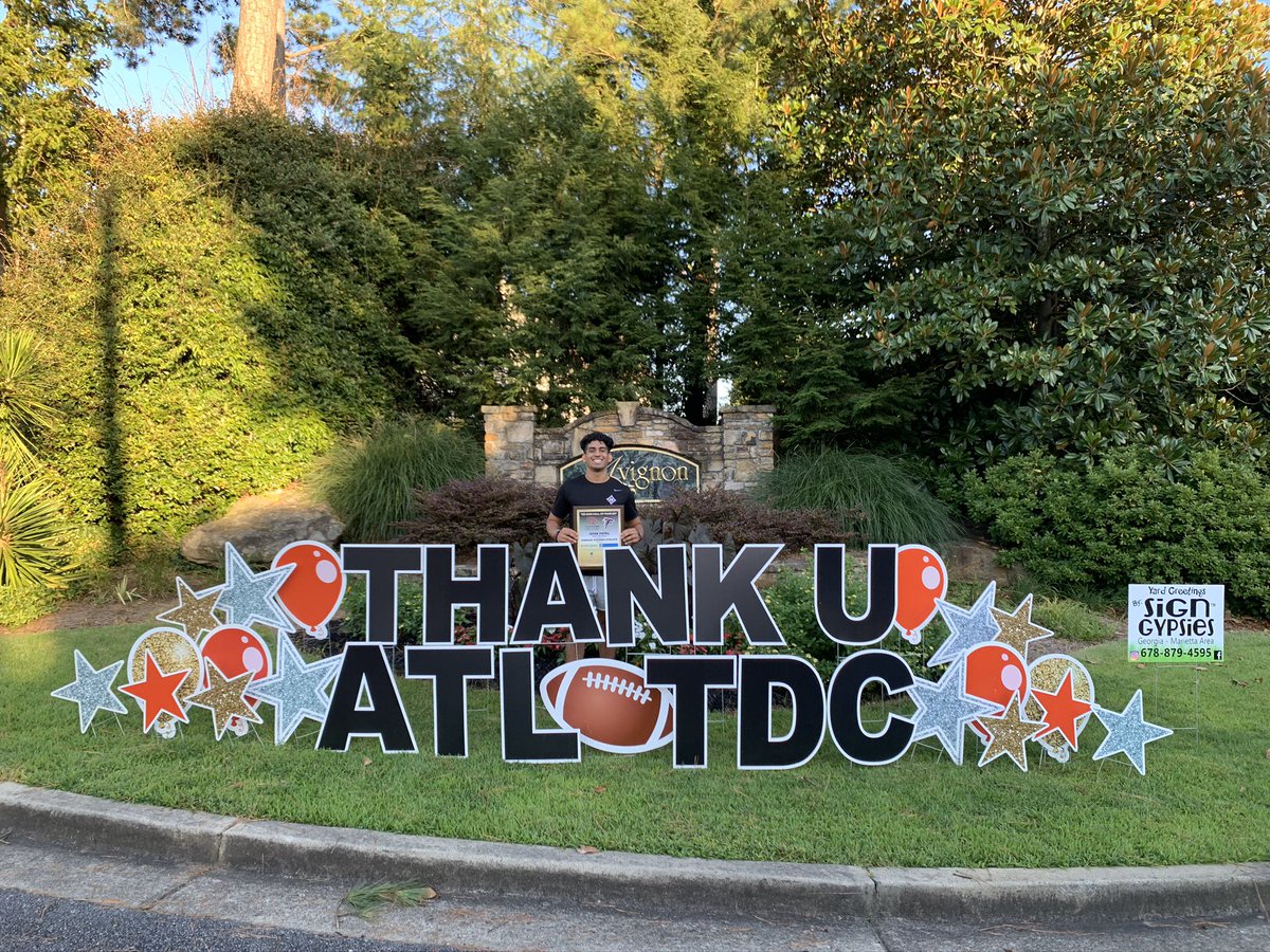 Jayan_Patel2's tweet photo. THANK YOU to the @Atl_TD_Club for recognizing my work &amp; dedication on &amp; off the field as a student athlete over the past 4 years. I am honored to receive this scholarship. https://t.co/WnuCVIUxkz