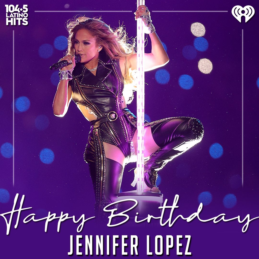 1045Latino_Hits's tweet photo. Happy Birthday to the diva from the #Bronx 🌟 #JenniferLopez turns 51 today 🎉 What’s your favorite @JLo song? https://t.co/RjAyXRFgVv