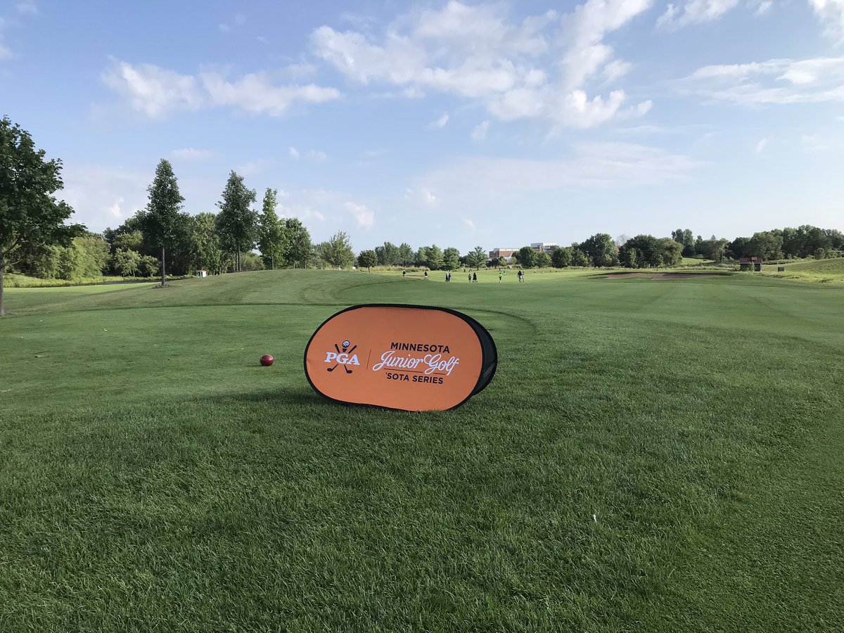 Jr PGA Today.  Kids and their parents out on the  course.  Our team did an awesome job once again.
<a href="/BattleCreekGC/">Ponds@BattleCreek</a> <a href="/RamseyCtyParks/">Ramsey County Parks</a>