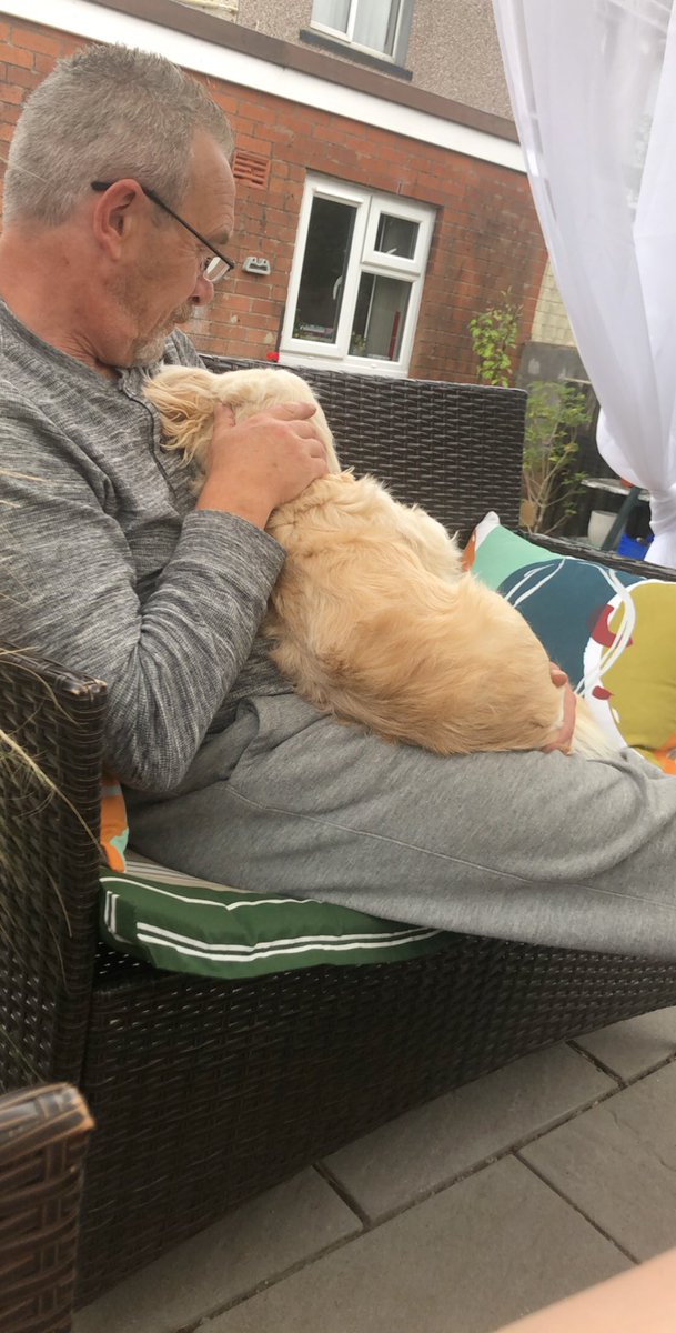 EleJamess's tweet photo. My dad: I don’t ever want another dog. 

Also my dad: https://t.co/jmLil9LxL0