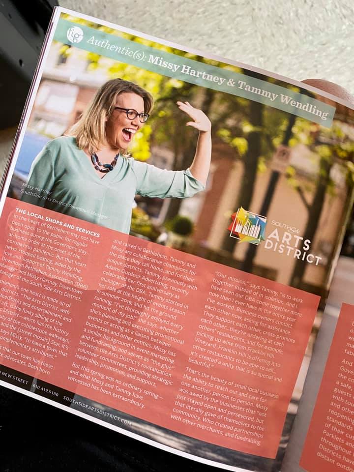arts_southside's tweet photo. Thank you @FigBethlehem for this amazing article on how our town has come together to help our businesses during these crazy times!! Need a copy of Fig?? Let me know!
#heytammy #southsideproud #onebethlehem #backtobethlehem @VisitBethlehem @IHeartBethlehem https://t.co/LIb8QIBBOn