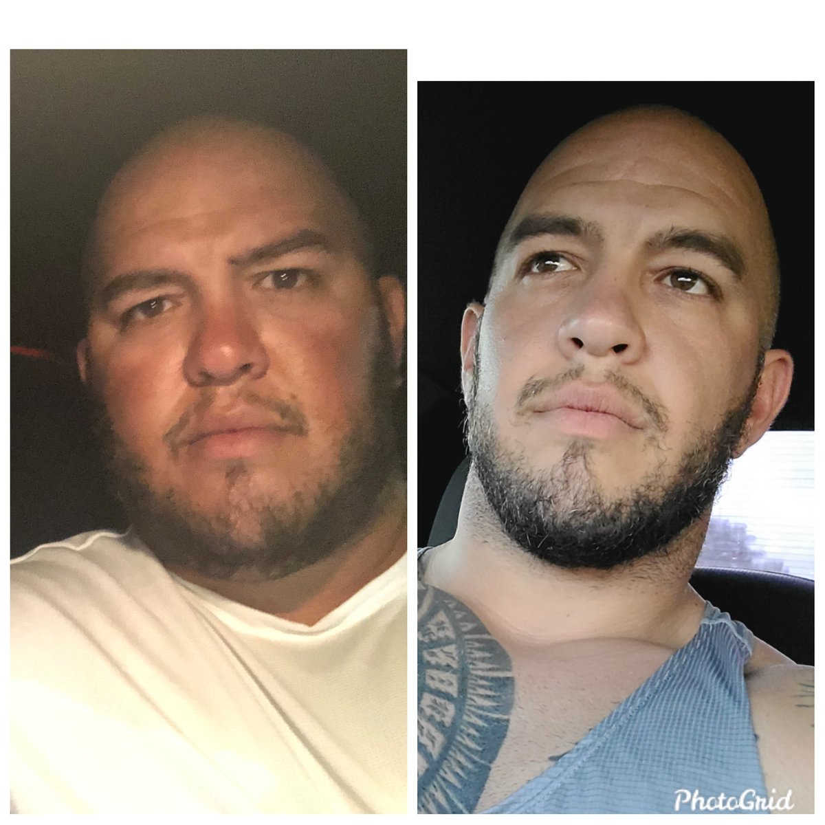 PoppaJace's tweet photo. 1 Year later..... no long caption, no magic pill, no secret wokrout. Just don't stop showing up...#WorkHardPlayHarder https://t.co/9XGA00ROj6