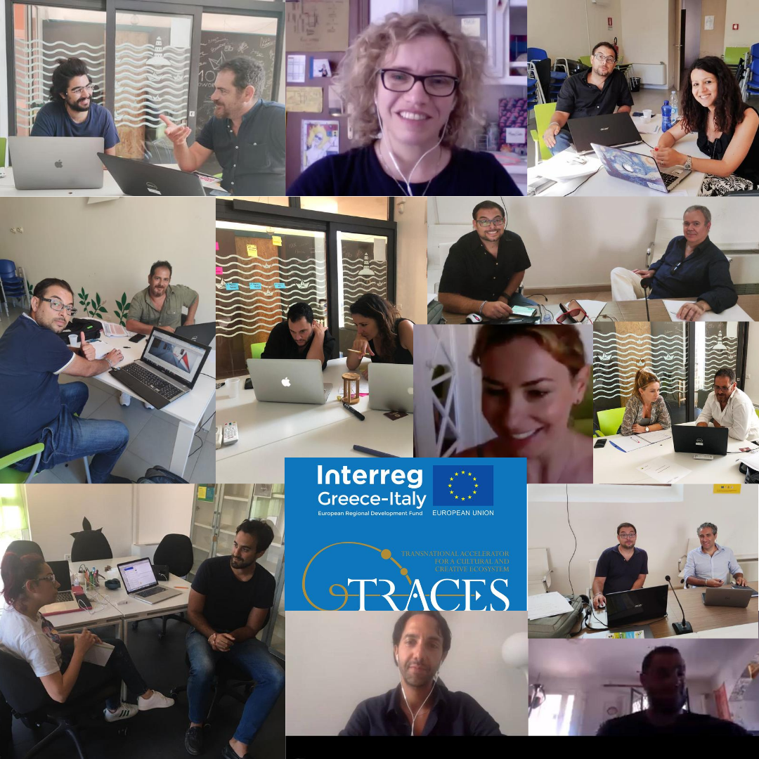 InterregTraces's tweet image. Sessioni in presenza per le #startup incubate nel #LocalAtelier di #Lecce @Molo12coworking 🔥🔥