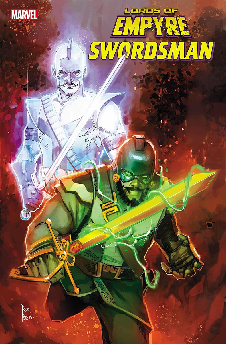 dano_cosmic's tweet photo. Lord of #Empyre: #Swordsman #1 preview pages shared via @Marvel! Seems much more to him than we know...
✨
W-#AlexPaknadel, A-#ThomasNachlik, C-#MarcioMenyz, cover by #RodReis
✨
#Cotati #Quoi #Avengers #FantasticFour #CelestialMessiah #MarvelCosmic https://t.co/B9iKJ01VaU