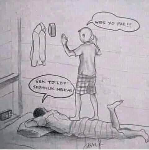 jawafess's tweet photo. Lur pernah kon ngene po ra kalih bapak e? Di opahi i opo biyen? https://t.co/AfrQOs4gay