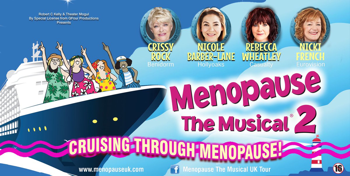 Nicki French (@nickifrenchie) on Twitter photo Weāre delighted to announce that Nicki is returning to the fantastic <a href="/MenopauseUKTour/">Menopause Musical UK</a> āCruising Through Menopauseā in 2021 alongside Nicole Barber-Lane (Hollyoaks), Rebecca Wheatley (Casualty) and new for the 2021 show, Crissy Rock (Benidorm)!
Tickets: menopauseuk.com Weāre delighted to announce that Nicki is returning to the fantastic <a href="/MenopauseUKTour/">Menopause Musical UK</a> āCruising Through Menopauseā in 2021 alongside Nicole Barber-Lane (Hollyoaks), Rebecca Wheatley (Casualty) and new for the 2021 show, Crissy Rock (Benidorm)!
Tickets: menopauseuk.com