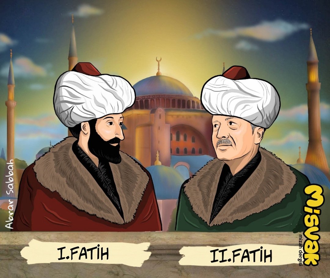 Ayasofya'nın 2. Fatih'i Recep Tayyip Erdoğan Hazretleri diyeceksiniz...

#RecepTayyipErdogan #AllahRazıOlsunErdoğan