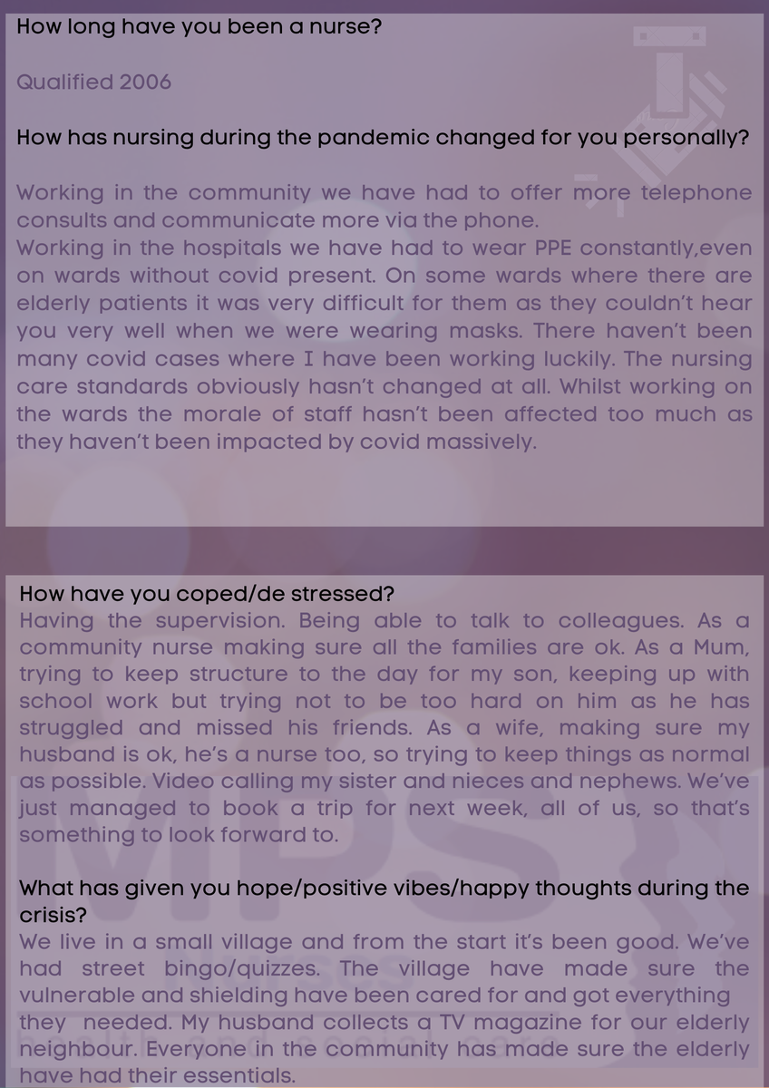 MPSHealthcare's tweet photo. Time to shine the light on another of our incredible nurses in our 'Spotlight Series'.
Today the spotlight is on Tanya 💜
Enjoy reading her experiences &amp; how she has coped.
We want to say a great big thank you for everything Tanya 💜
#SpotlightSeries #MPSNurses #Tanya #NRecW https://t.co/ZQwSTQMmi7