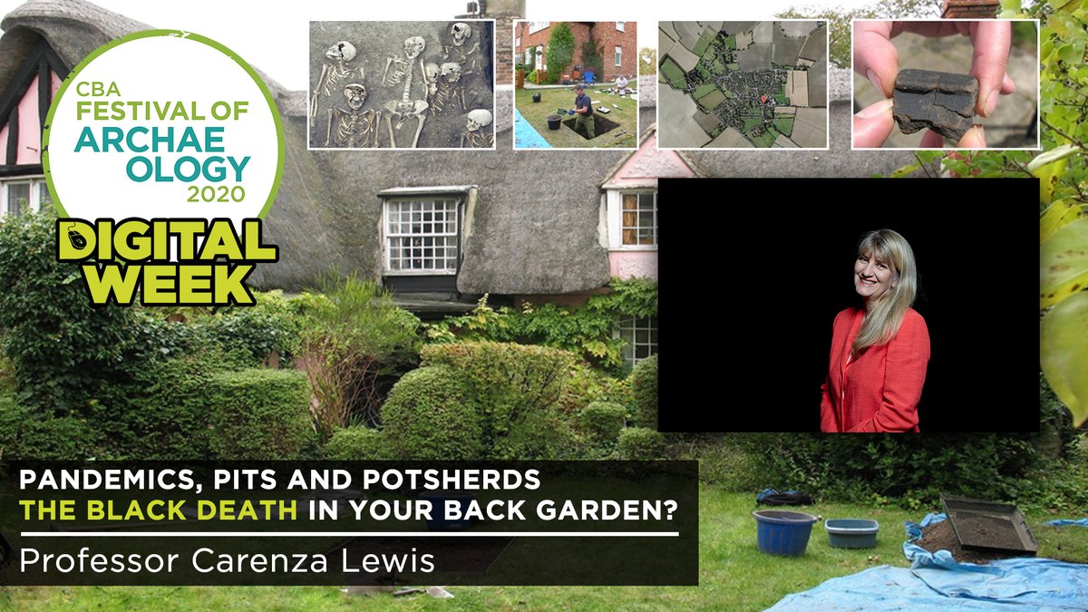 archaeologyuk's tweet photo. Professor @CarenzaLewis's #FestivalOfArchaeology lecture taking the long view on pandemics through the latest research into the ‘mother of all pandemics’, the medieval Black Death, is now available to watch on our YouTube!
WATCH: https://t.co/LJzUuTFV89 https://t.co/BLN6aToeRG