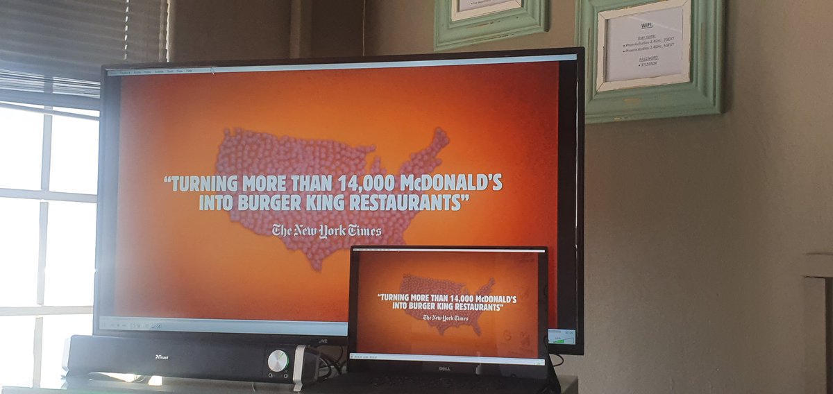 IMCConf's tweet photo. Sharing secrets behind the success of Burger King Detour. @fer_machado123 #NedbankIMC2020 #markfishmustfall https://t.co/Uau396jtPQ