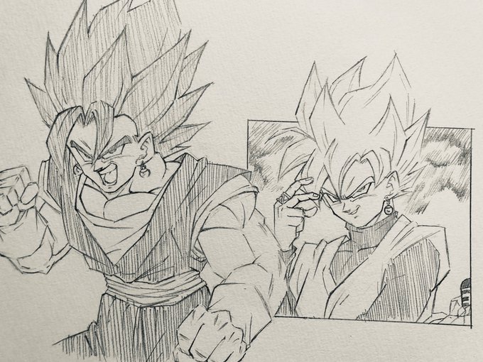 我VS闇
#ドラゴンボール #ベジット #ゴクウブラック 