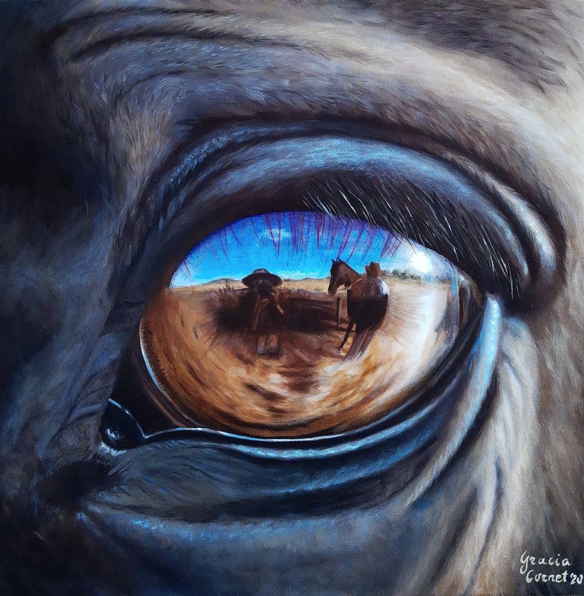 ArteCornet's tweet photo. "Ventana del alma"
Óleo sobre lienzo - 50*50
DISPONIBLE
#caballo #art #polopolo #HorseRacing #decoracion https://t.co/KTx5VPmYU9