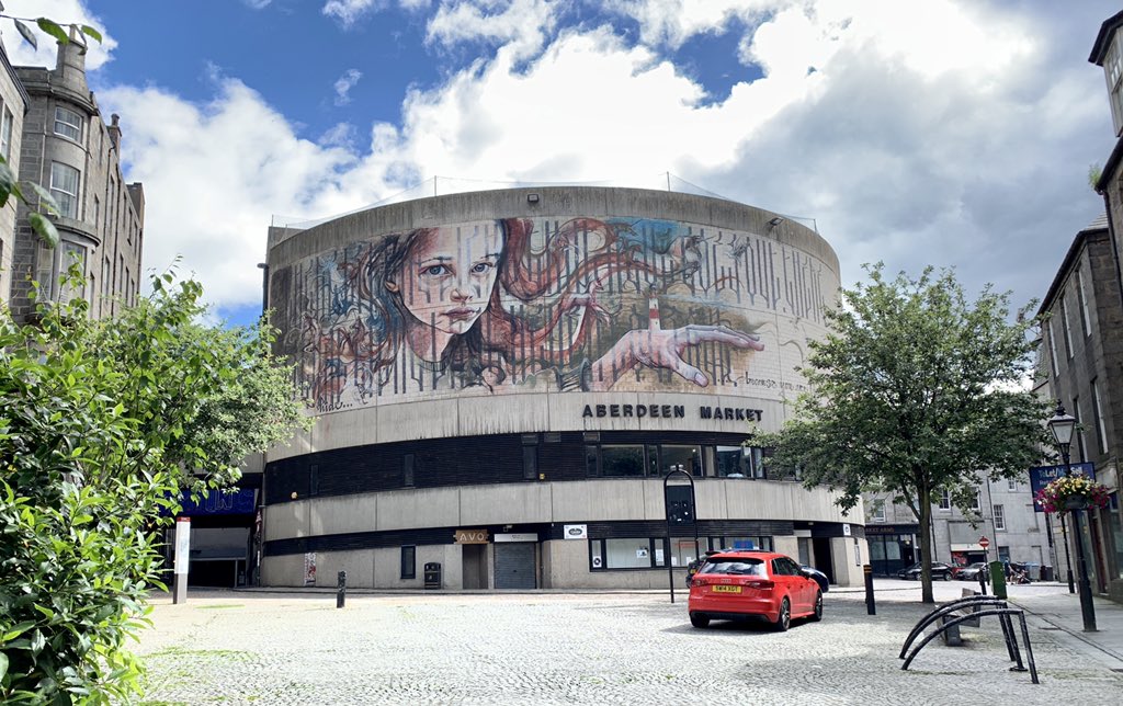 redplanetphoto7's tweet photo. Few street art images  from my time in Aberdeen this week .
#aberdeen #granitecity #streetart #backstreets #scotland #murals #art #artwork https://t.co/QkUWpUTlaL