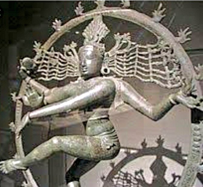 The Chola period is noted for the aesthetic and technical finesse of its metal sculpture. The dancing figure of Shiva called the Nataraja belongs to this period and is considered to be a bronze masterpiece.