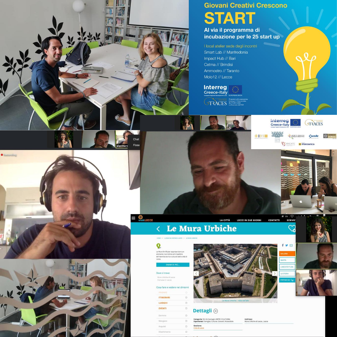 InterregTraces's tweet image. Sessioni one-to-one #startup - #mentor nel #LocalAtelier di Lecce @Molo12coworking