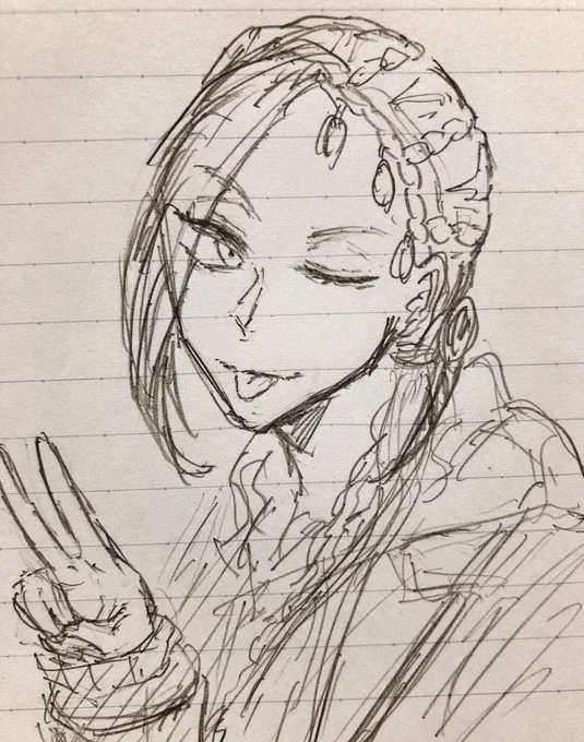 @tos
@vzm_r 
アイコンのジャミル描かせて頂きました?
反応ありがとうございました?✨ 