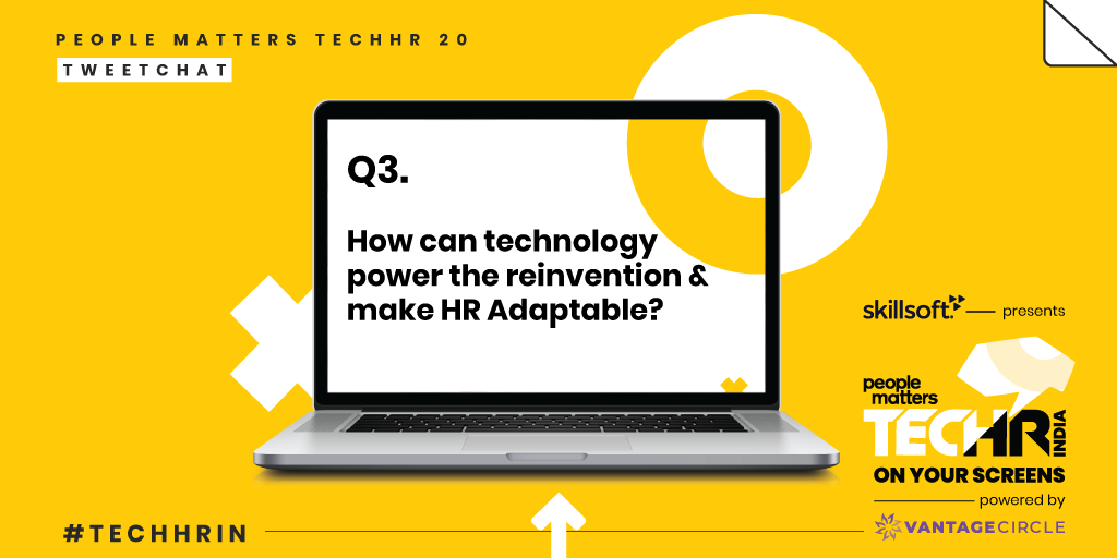 PeopleMatters2's tweet photo. Moving ahead ! Question no. 3 is coming your way #TechHRIN https://t.co/d0bVPNrqbP