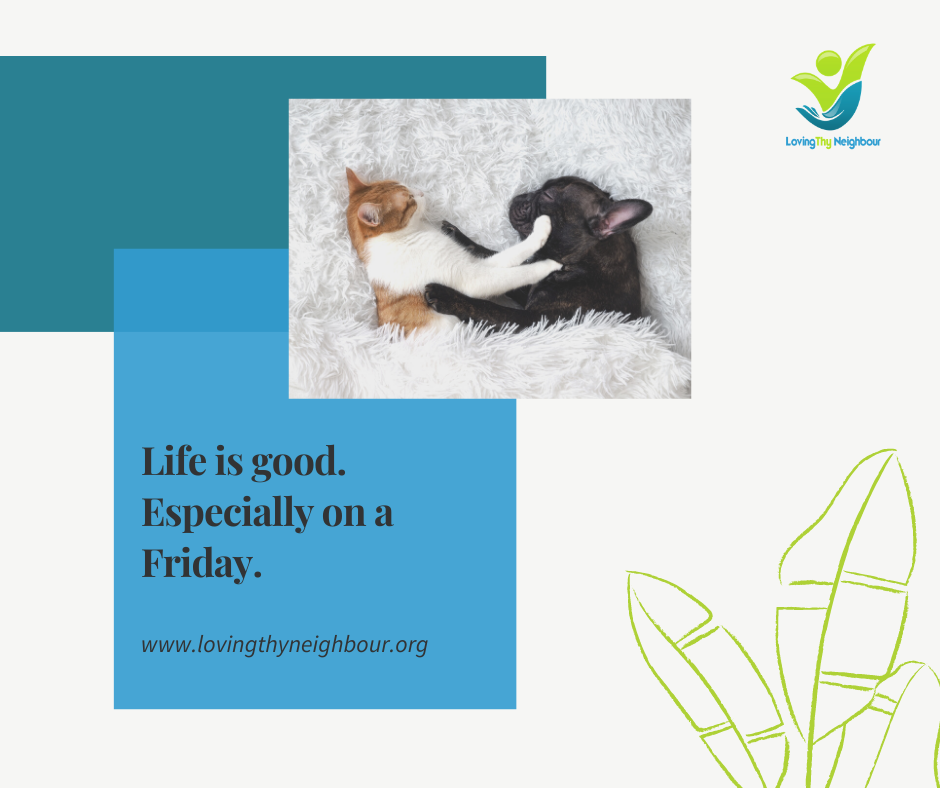 LovingThyNeighb's tweet photo. Have a wonderful weekend with your loved ones, LTN family! 

https://t.co/gwSsU3nyNT

#LovingThyNeighbour #FeelGoodFriday https://t.co/PvWyqZ6er0