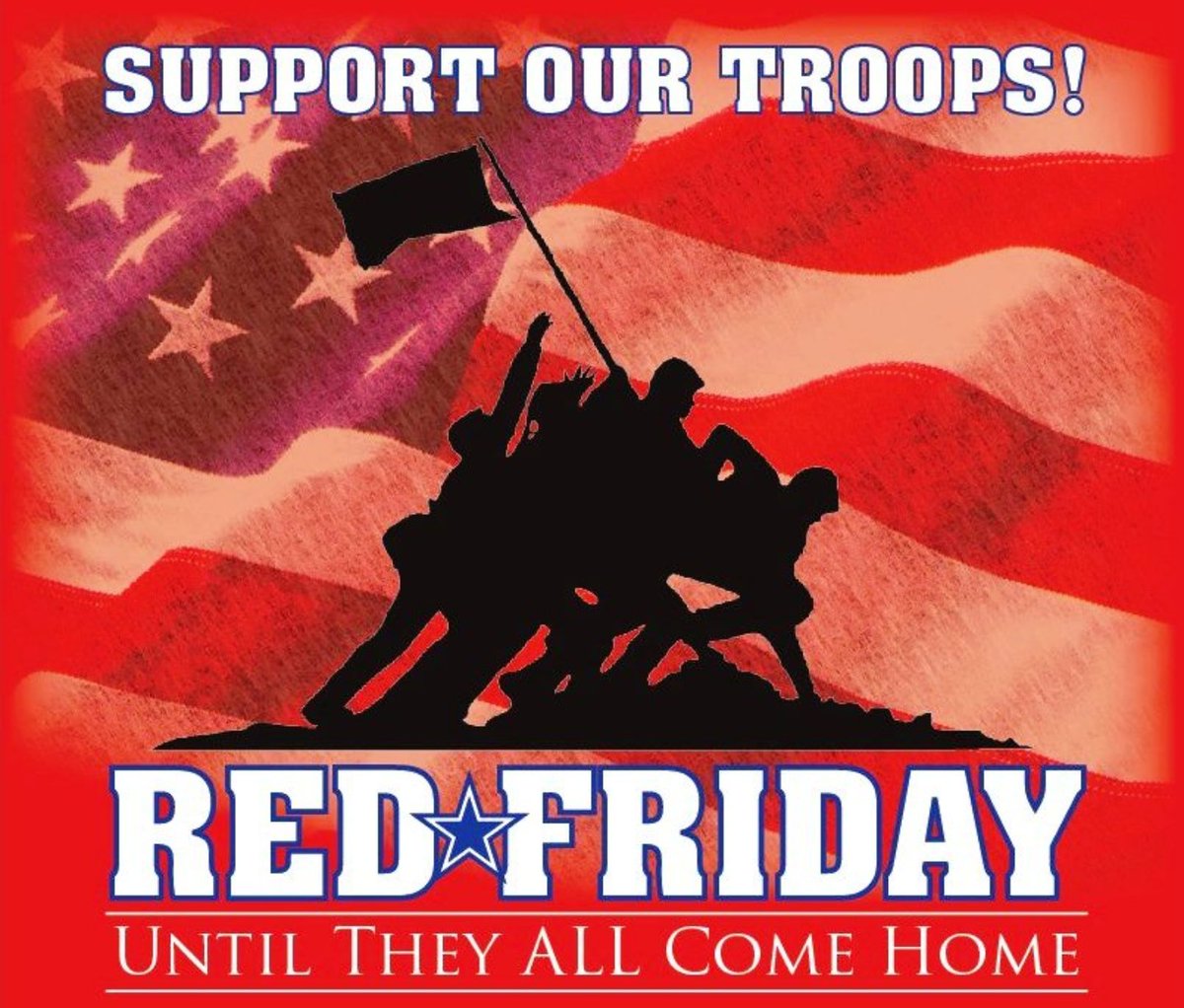 Jenna_Blue4's tweet photo. #REDFriday 🇺🇸
#RememberEveroneDeployed 🇺🇸
#UntilTheyAllComeHome 🇺🇸
THANK YOU, US TROOPS 🇺🇸❤
#fridaymorning https://t.co/xEWbFD7lwT