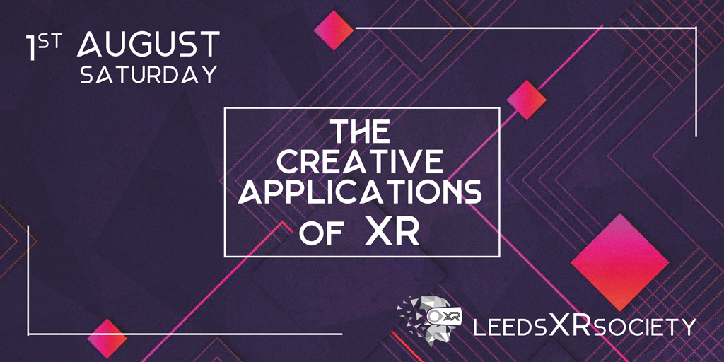 Working on creative projects involving immersive technologies? Please attend this conference on Saturday August 1st organised by the Leeds Extended Reality Society. Register here: bit.ly/3hwLsnB <a href="/LeedsXRSociety/">Leeds Extended Reality Society</a> <a href="/UniversityLeeds/">University of Leeds</a> <a href="/LeedsUniUnion/">Leeds University Union</a>