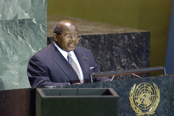 AIDSFreeChamps's tweet photo. We are greatly saddened by the passing of our fellow Champion and former President of Tanzania His Excellency Benjamin Mkapa. He Championed for an AIDS Free Generation in Africa, peace and security. MHSRIP 🙏🙏 Pumzika kwa amani https://t.co/cwEP98v40t