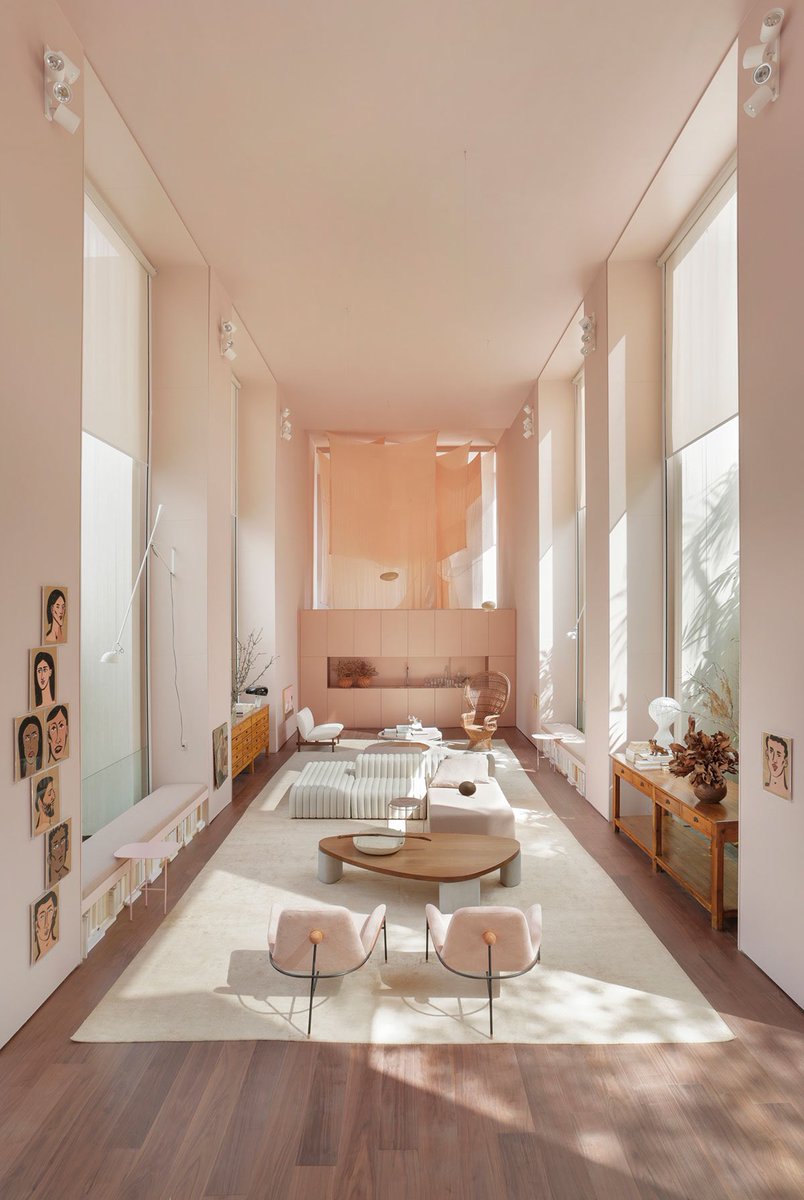 ARCHLABEL's tweet photo. Spanish terrace with high ceilings &amp; plenty of natural light. https://t.co/W8umKeytqr