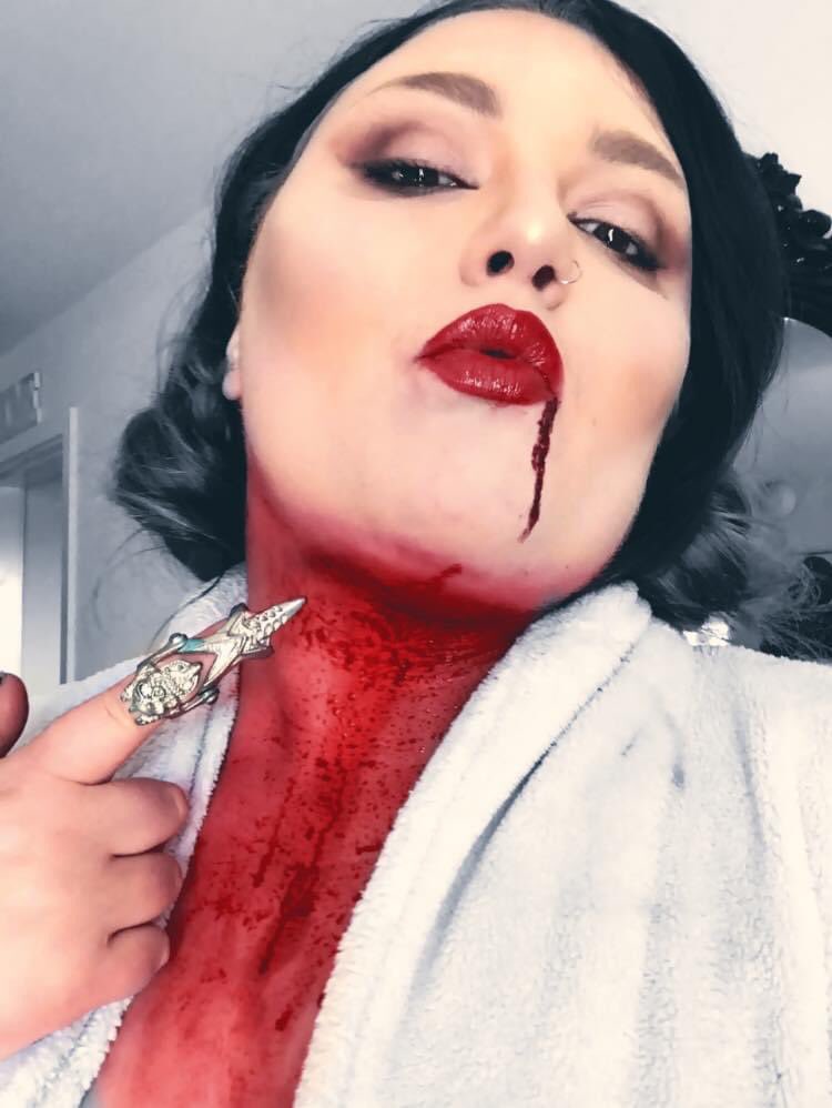 Oh honey... goddesses don't speak in whispers... they scream #TheCountess #ladygaga #AHS #Hotel #Blood #Vampire #Horror