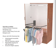 stratisind's tweet photo. Add an ADA wardrobe bar to any of our wardrobes for an accessible way to store clothes in your residential care facility. 

https://t.co/JYCTNgHhfH
#ada #wardrobe #madeinUSA https://t.co/KRQ5EW5G8l