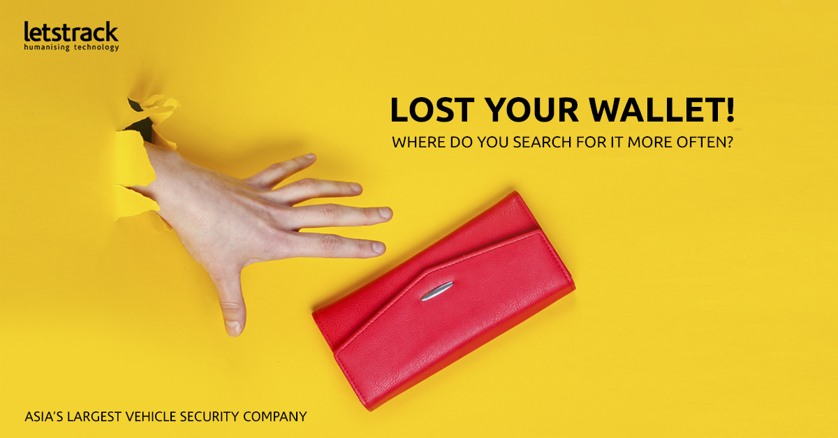 letstrackltd's tweet photo. Losing your wallet can be frustrating &amp; embarrassing. Tell us, where do you start searching for your lost Wallet?

#Letstrack #TrackYourBelongings #TrackYourValuables #KeepYourValuablesSecure #GPSTracker #BluetoothTracker #ForgetThings #LostYourWallet https://t.co/N2CKiod6Bc