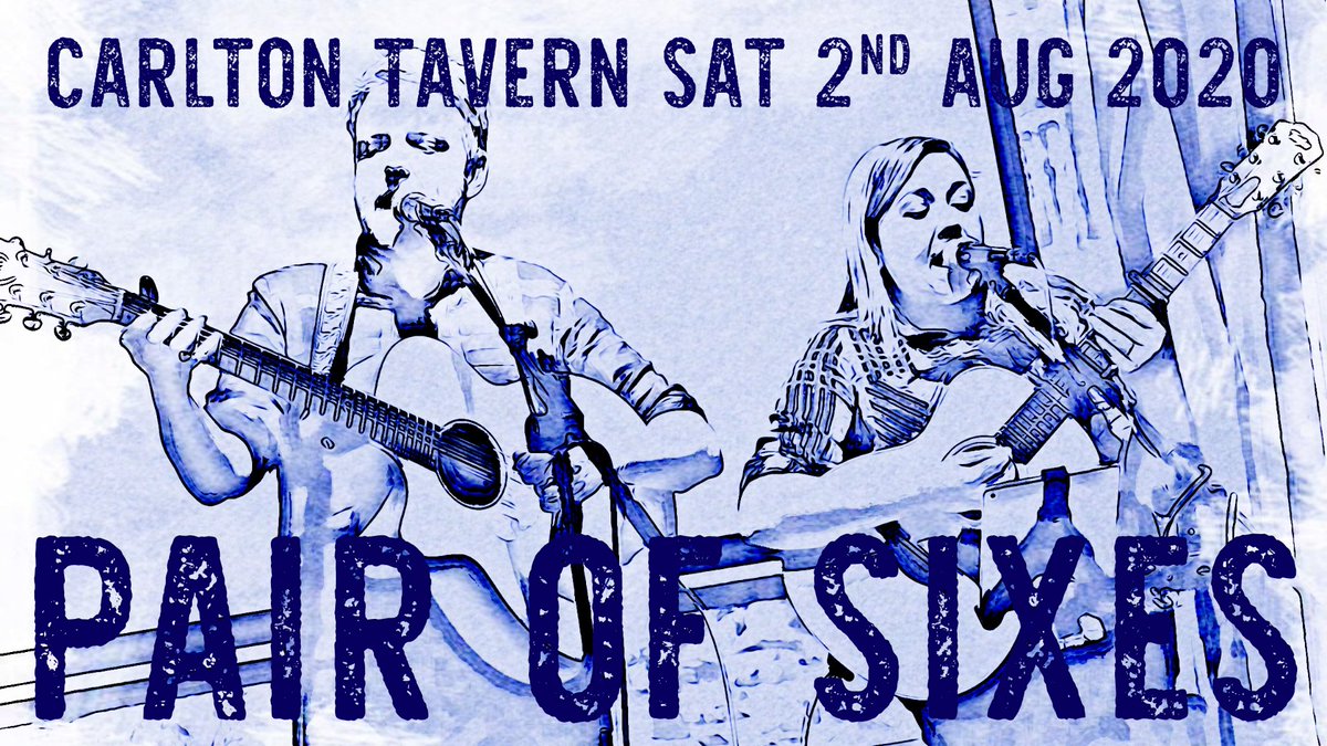 Idreamofpiepics's tweet photo. Live #music back at the @Carltontav on Sat Aug 2nd 2020. starting with the wonderful @Pairofsixes Bet they can't wait to play ! Always Good Always interesting #Chester #Cheshire https://t.co/svsfTlzLFd