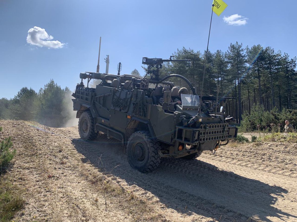 This week at  #ATDU: #ICYMI Sprint 1 Light Cav Jan-MarWith the deployment of  @LDLightCav confirmed we’re ramping up support.We’ve been working with a GREAT British company  @Petards and their “Eyecraft360” product. (1/4)