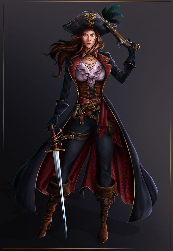 HuionTab's tweet photo. #HuionFridayFeature
Pirate Queen&King
Artist: @Supriya Bai (FB)
Gear: #InspiroyQ11KV2
#Huion #huiontablet #huionfeature https://t.co/A82yBB0KHv