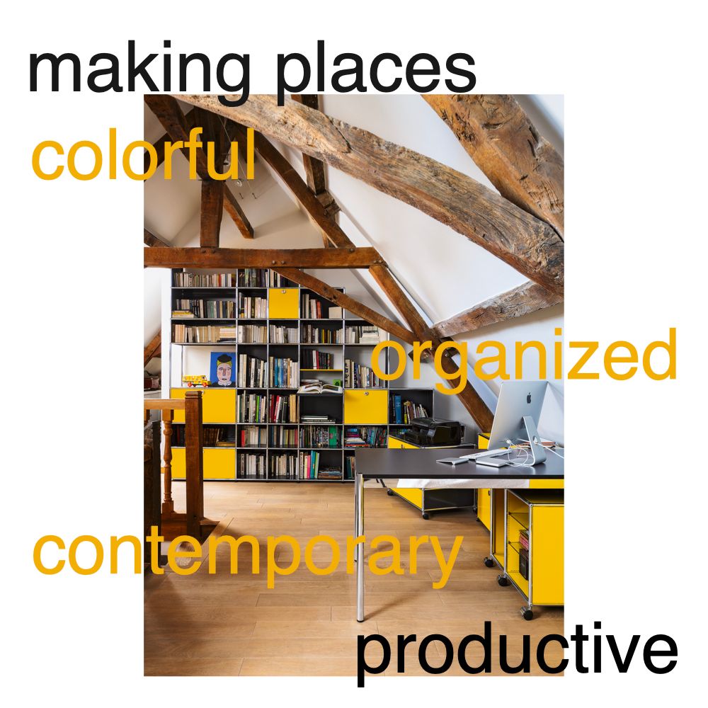 USMfurniture's tweet photo. Making places productive. USM Modular Furniture maximises space so you can maximise your output.
#makingplaces #productive #USMmodularfurniture #USMhaller #customshelves #customstorage #shelvingsystem #modularfurniture #homeoffice #wfh https://t.co/ngngwrdLRr