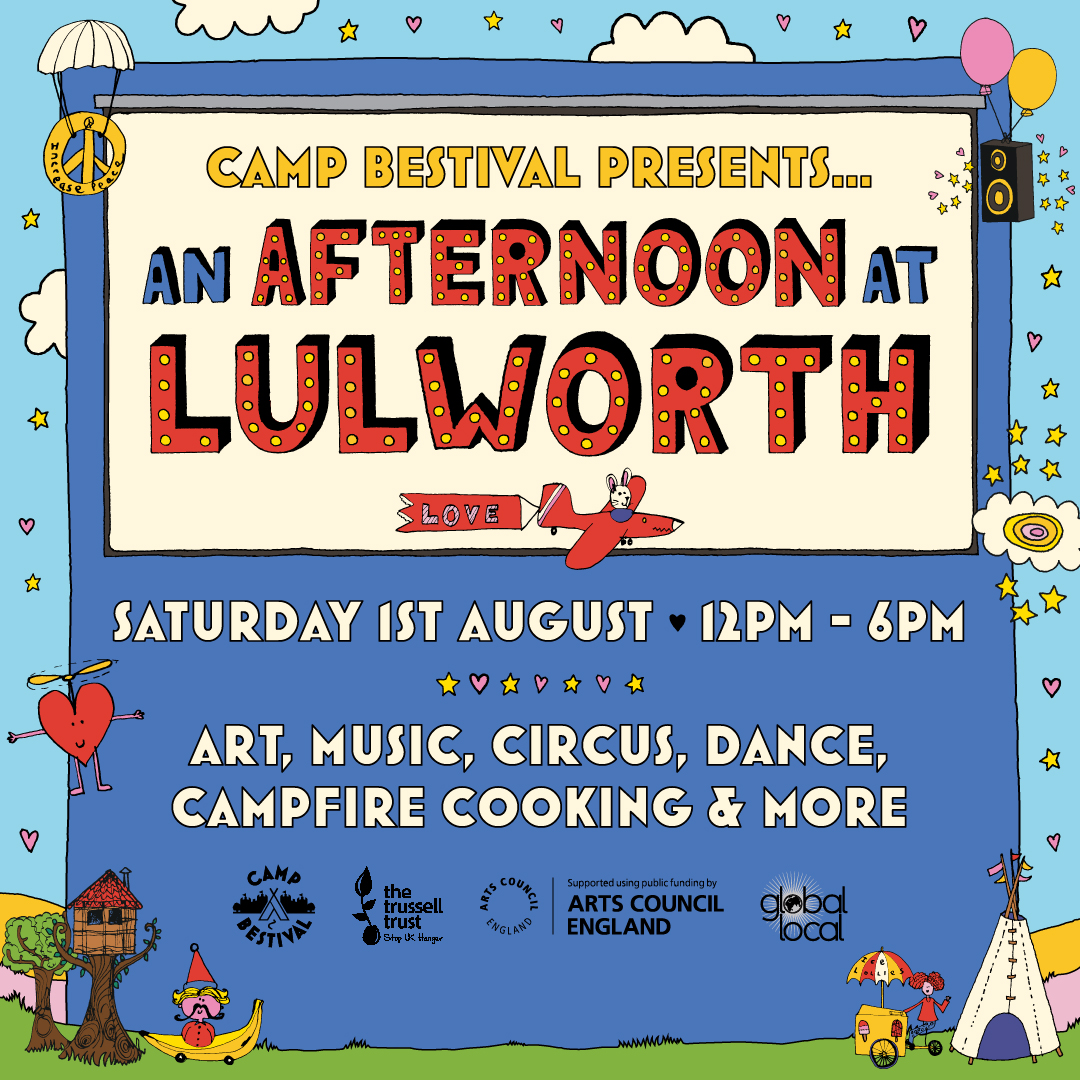 Oi oi! Announcing Big Fish Little Fish family rave providing the After Party for <a href="/CampBestival/">Camp Bestival</a> Afternoon at Lulworth Saturday 1st August. Feat. Godfather of Rave <a href="/Slipmatt/">Slipmatt</a> on the decks playing a set of rave classics for all ages to enjoy. Live stream Facebook/YouTube &amp; Twitch.