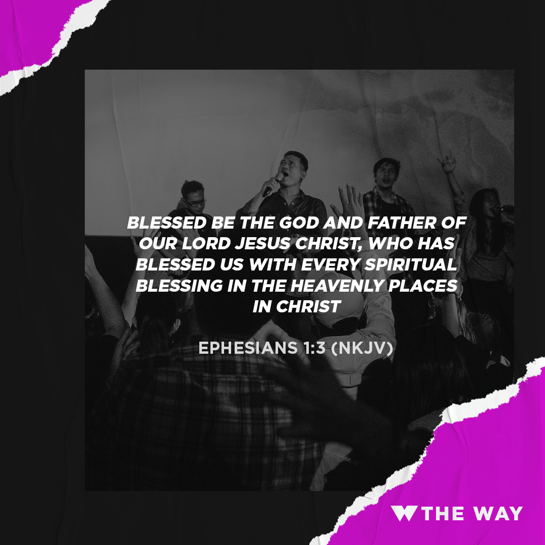 TheWayIloilo's tweet photo. Blessed be the God and Father of our Lord Jesus Christ, who has blessed us with every spiritual blessing in the heavenly places in Christ - Ephesians 1:3 (NKJV)

#LiveTheBlessedLife
#TheWayIloilo
#LiveLongandProsper https://t.co/Lpn3VfSqAJ