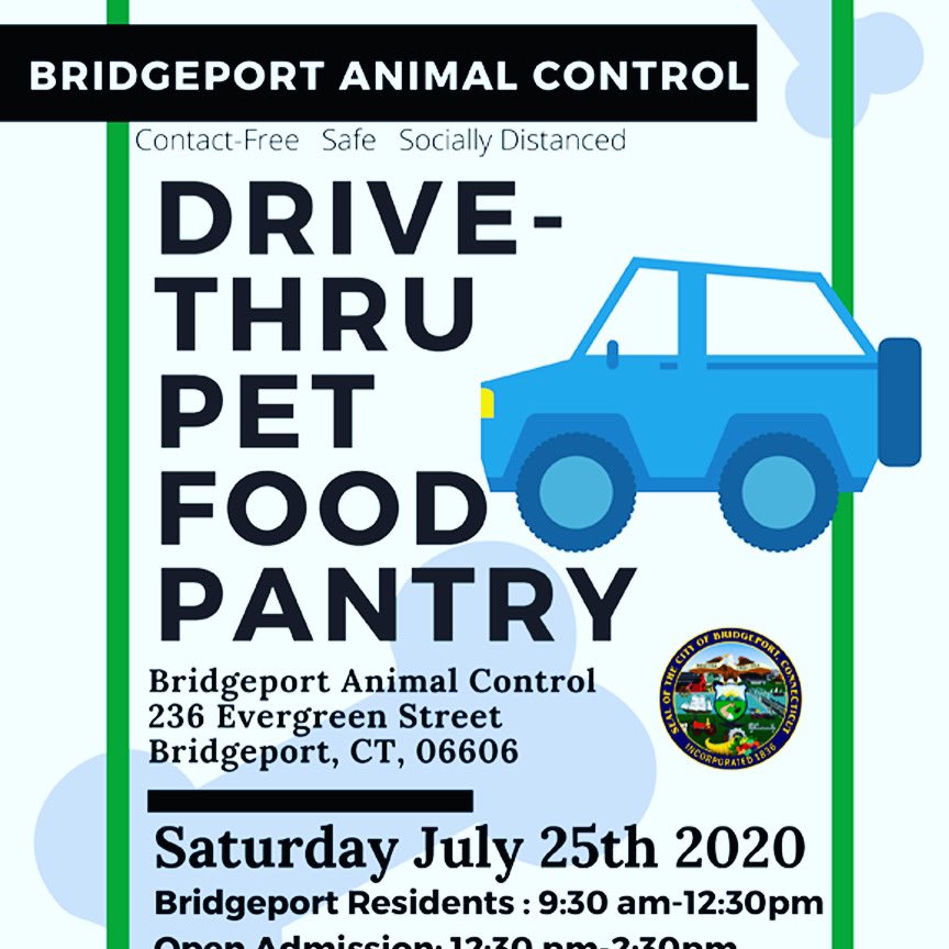 Join me as <a href="/CityofBptCT/">City of Bridgeport</a> helps you  care for your fur babies in challenging times! Need some help during the summer of covid? Completely safe, contact free #PetPantryDriveThru tomorrow #annaandraven #star999 #RescueDogs