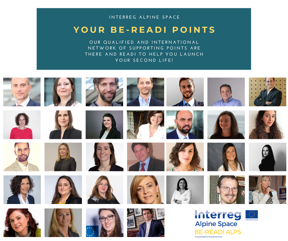 bereadialps's tweet photo. Our qualified and international network of supporting points are there and READI to help you launch your second life!
The first step towards your second life starts here: https://t.co/1Jdd2aMUXr 
@EUAlpineSpace | #madewithinterreg #secondlife #launchyourproject #bereadialps https://t.co/jhiqksggYE