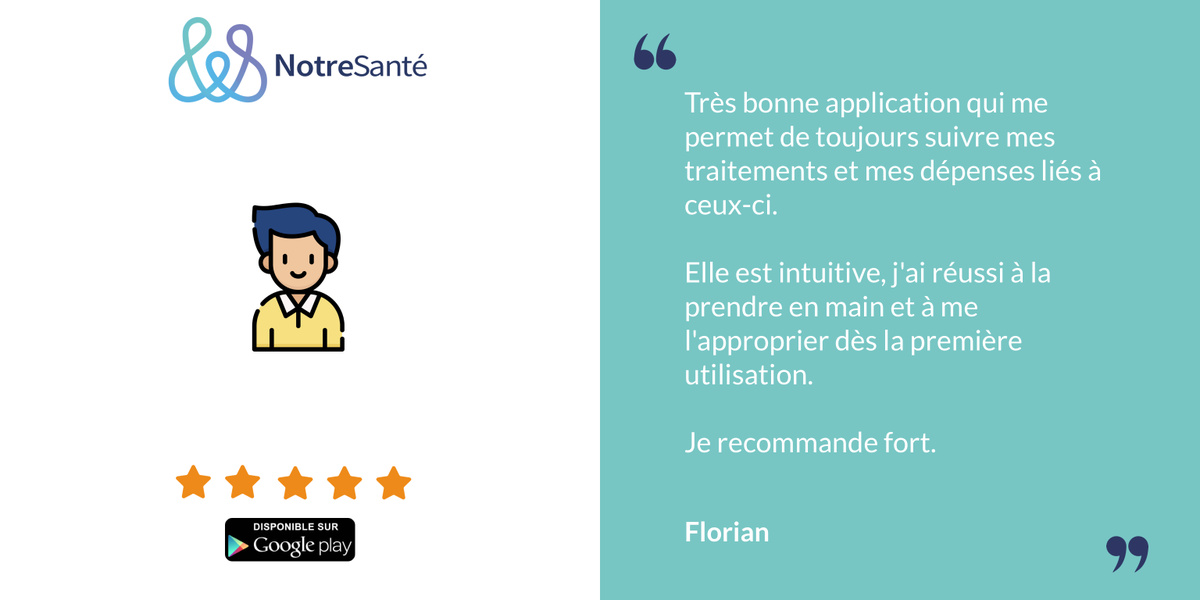 GererNotreSante's tweet photo. Hello !👋 N'hésitez pas à #télécharger notre #app
@GererNotreSante et à rédiger votre avis sur les #stores comme Florian ! Votre #feedback nous tient à coeur pour nos prochaines versions ! 📱
➡️ App Store : https://t.co/6W2NfmW5JJ
➡️ Google Play : https://t.co/DURZ8vpTAb https://t.co/fhhspQf43M