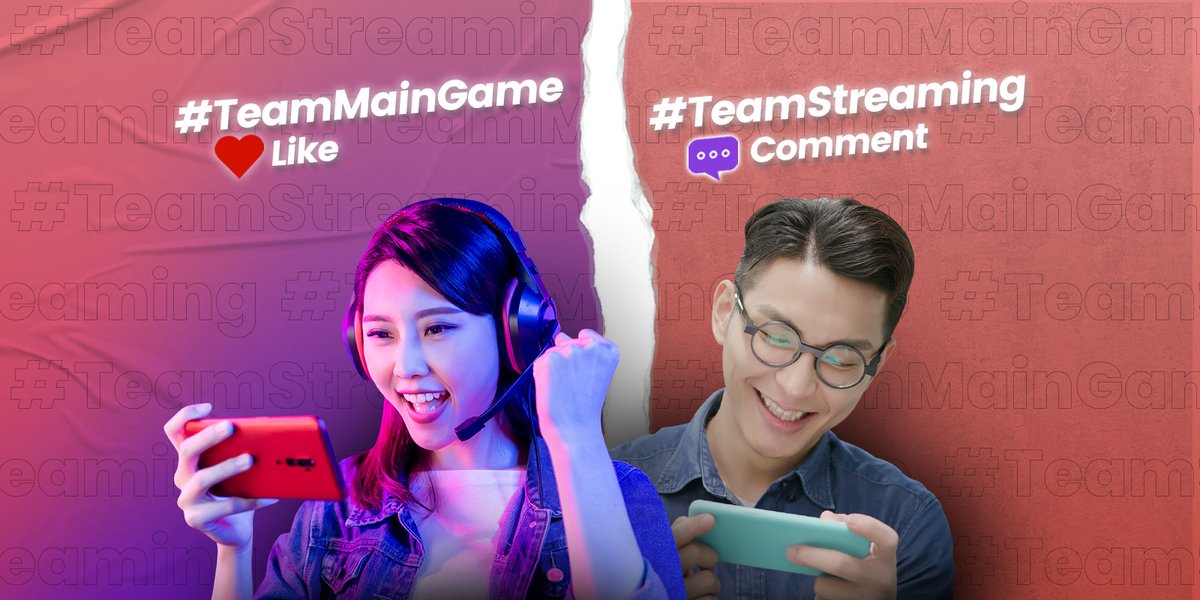 TelkomselHalo's tweet photo. Mau nanya dong, kalo disuruh milih antara gaming atau streaming, kamu lebih pilih yang mana? Like kalo kamu #TimMainGame dan comment kalo kamu #TimStreaming ya! Share juga judul game atau series favorit-mu di kolom reply, siapa tau rame terus ada yang mau mutual-an ๐ https://t.co/ouXier0PVc