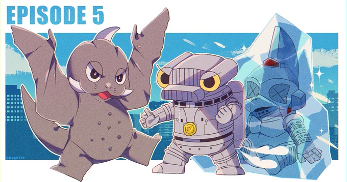 ゼット5話❄️
セブンガーとペギラの可愛らしいビジュアルに反して、熱い戦闘シーンが印象的だったなというやつ。 