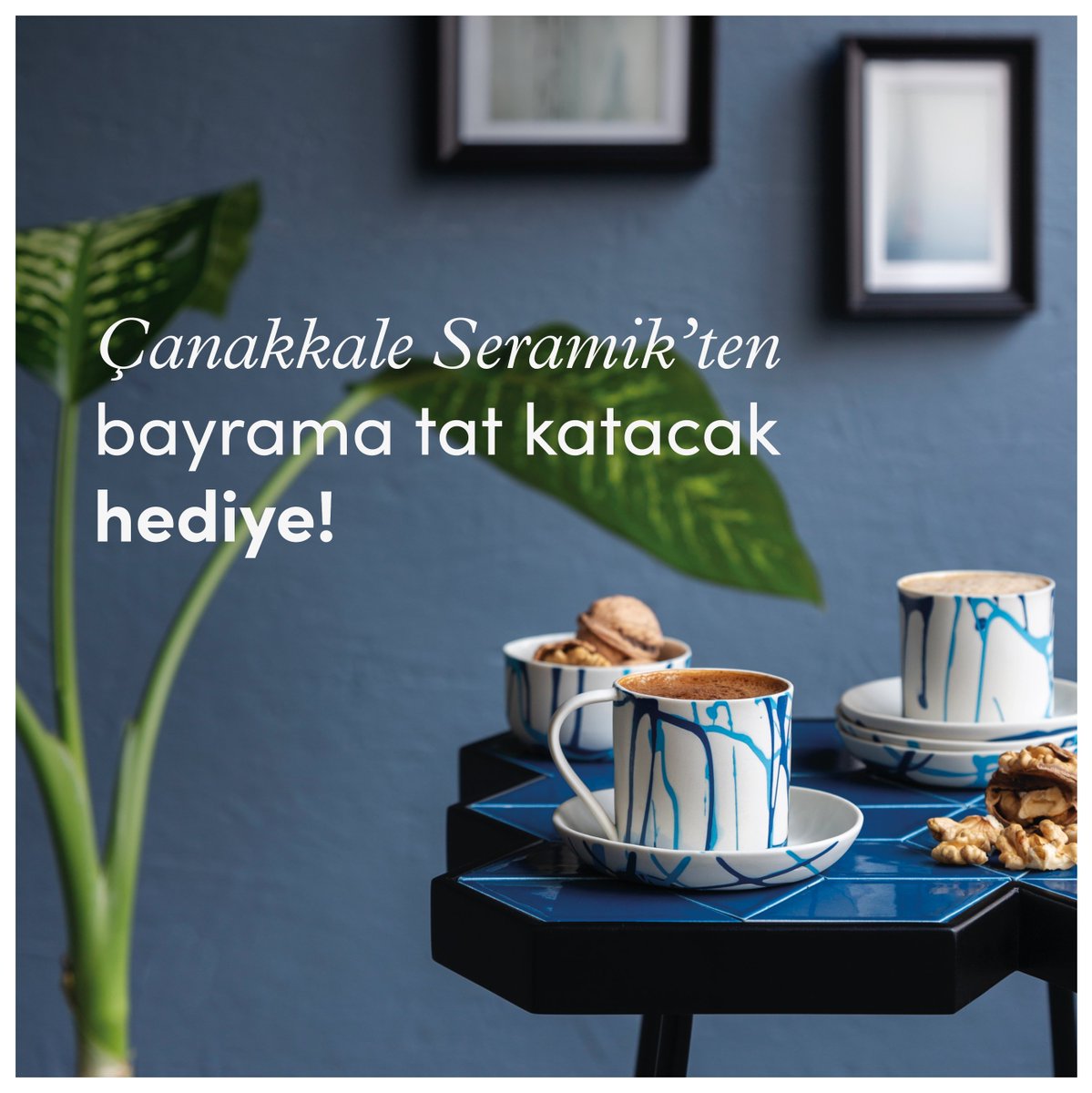 Bu bayram kahvesini, Kale x Masuma Ceramics Türk Kahvesi Fincan Seti ile misafirlerinize ikram etmek isterseniz:
☕ Paylaşımı beğenerek <a href="/CanakkaleSrmk/">Çanakkale Seramik #İyiBakDünyana🌎</a> hesabını takip edin. 
☕ Bu keyfi birlikte yaşamak istediğiniz 2 arkadaşınızı yorumlarda etiketleyin. 
Bol şanslar 💐💐💐
