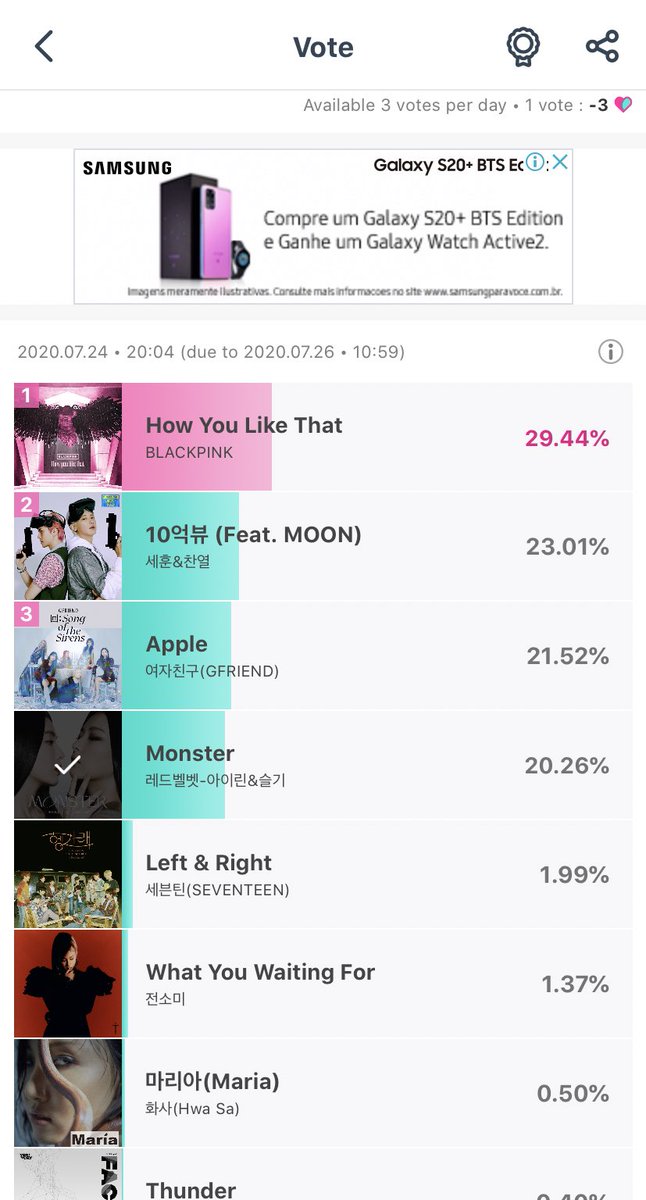 mrbae20's tweet photo. Wow y’all really don’t care. #VoteForMonster @RVsmtown #RedVelvet_IRENE_SEULGI https://t.co/zM71NoffZ6