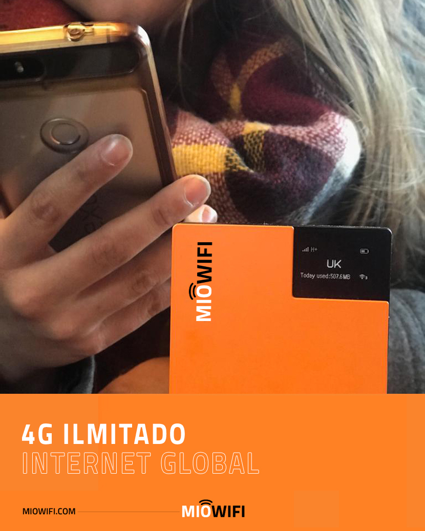 MIOWIFI_Global's tweet photo. Cuando viajes, no pagues Roaming. MIOWIFI es un router portátil global con conexión 4G ilimitada en 150 países.
Se alquila por día y conecta hasta 5 dispositivos.
.
#MIOWIFI #MIOEXPERIENCE #yoviajoconMIOWIFI #viajar #viajesenfamilia #internacional #viajes #travel #travelblogger https://t.co/rtajaZEsFa